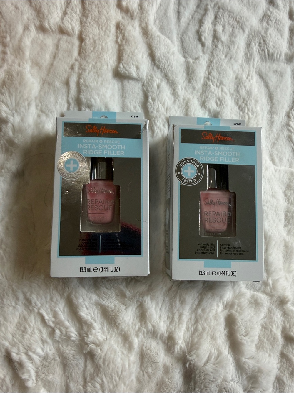 Sally Hansen Bundle of 2 Repair & Rescue Insta-Smooth Ridge Filler - Pink